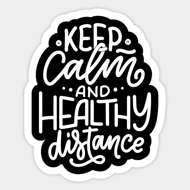 Covid, coronavirus, distance masks, quarantine, quarantined, social distancing, selfisolation, distancing keep distance Sticker by crocozen